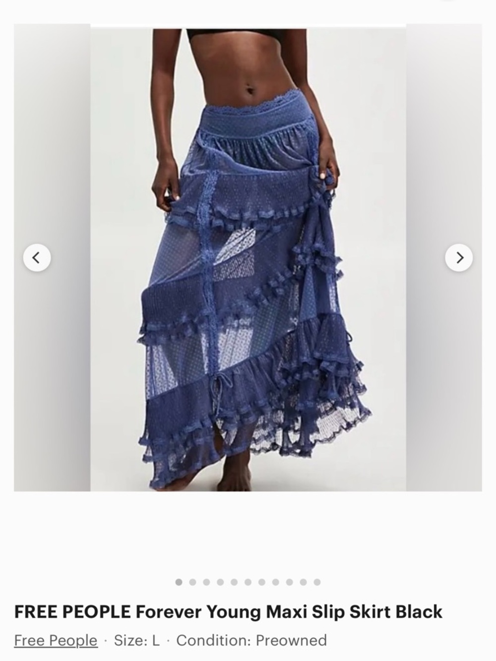 Free People Forever Young Maxi Skirt - Picture 3 of 8